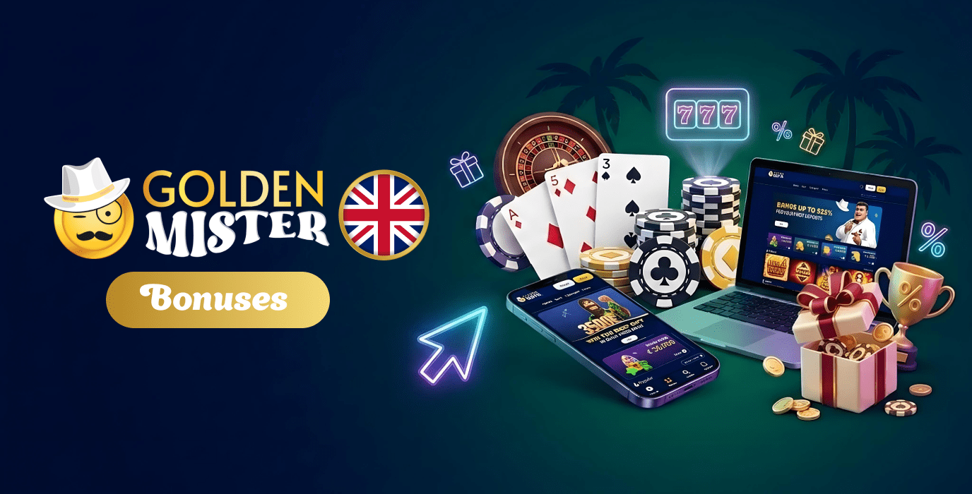 Golden Mister Bonuses for UK